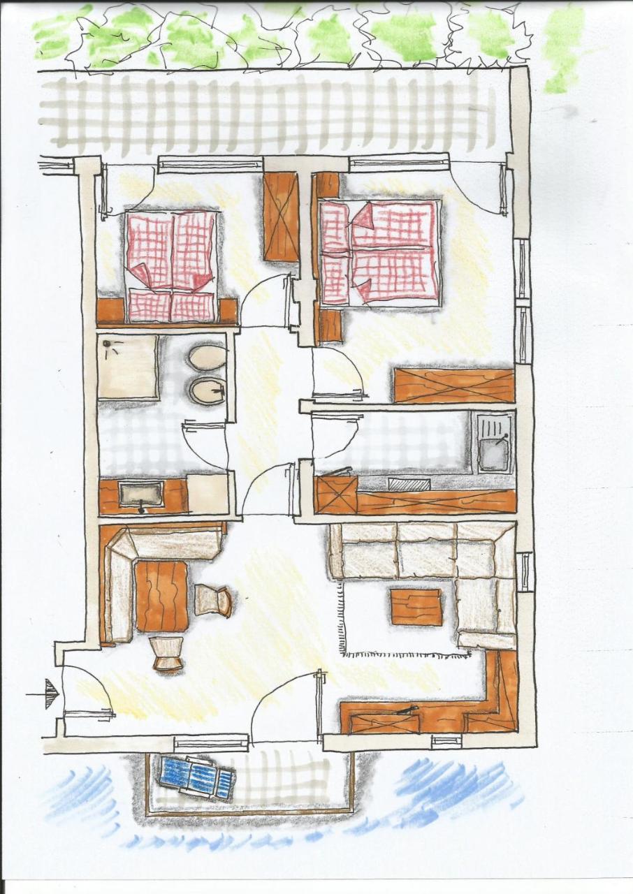 Residence Tantalus San Lorenzo di Sebato Exterior foto